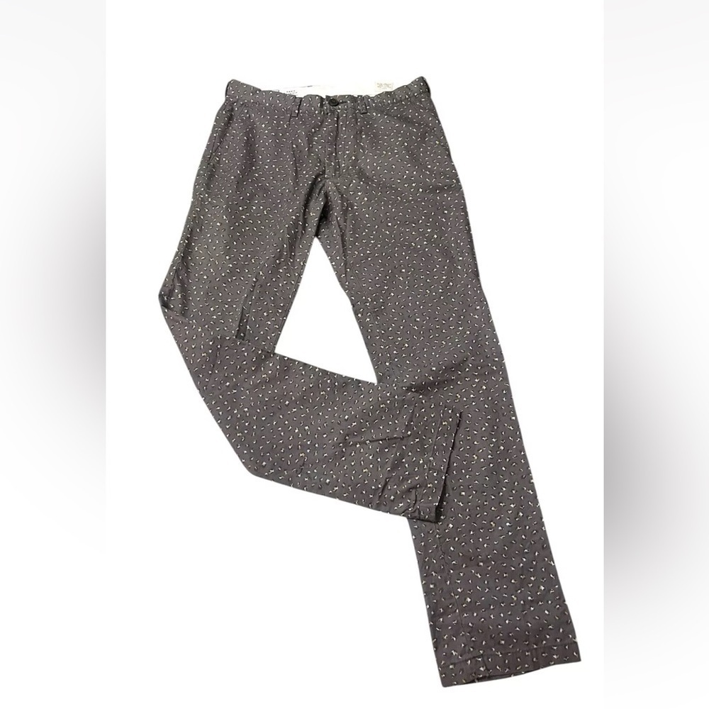 Club Monaco Davis Slim Fit Animal Print Pants Sz 30/32